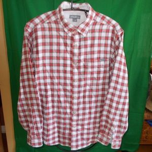 EDDIE BAUER LONG SLEEVE PLAIDS SZ MED